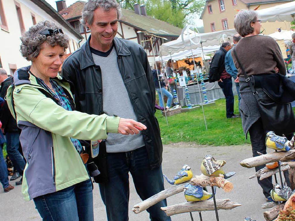 Impressionen vom 17. Tpfer- und Knstlermarkt auf Schloss Beuggen