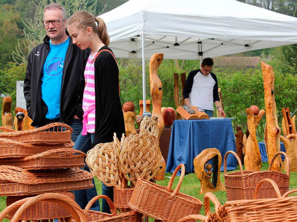 Impressionen vom 17. Tpfer- und Knstlermarkt auf Schloss Beuggen