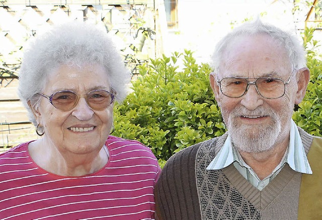 Elfriede und Gert Eggert   | Foto: hans spengler