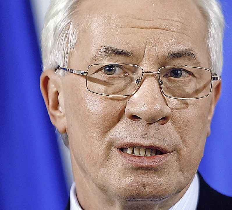 Asarow f�hrt Regierung der Ukraine  | Foto: Deutsche Presse-Agentur