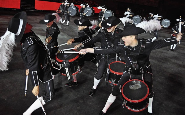 Vom 19. bis 28. Juli findet das  Basel Tattoo 2013 statt.   | Foto: Gramespacher