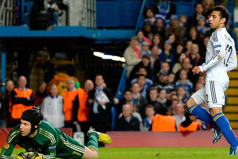 Mohamed Salah machte gegen den FC Chelsea das 1:0 für Basel und nährte damit die Hoffnung, das 1:2 aus dem Hinspiel wett zu machen. (Foto: AFP) Mohamed Salah machte gegen den FC Chelsea das 1:0 für Basel und nährte damit die Hoffnung, das 1:2 aus dem Hinspiel wett zu machen. (Foto: AFP)