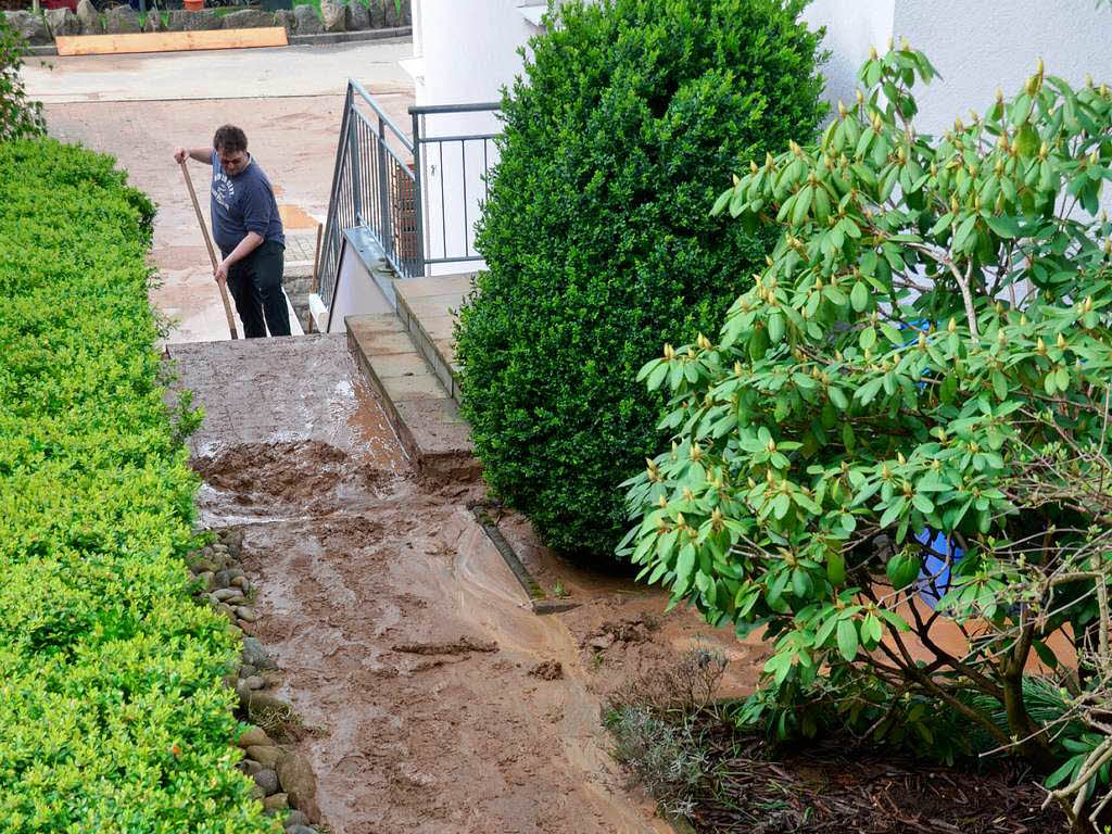 Unwetter, Erdrutsch, Spitzenbacher Strae Oberwinden