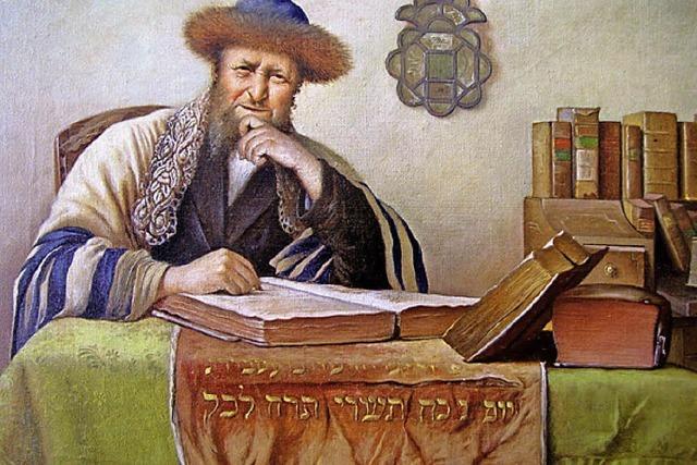 Darstellung und das Amt der Rabbiner