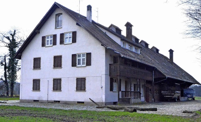 Das ehemalige Bsslergut im Weiler Non...rn auch eine Begegnungssttte werden.   | Foto: Ulrich Senf