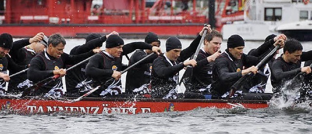 Auf dem Weg zur Deutschen Meisterschaf...11; die  Thunder Dragons in Wiesbaden   | Foto: Privat