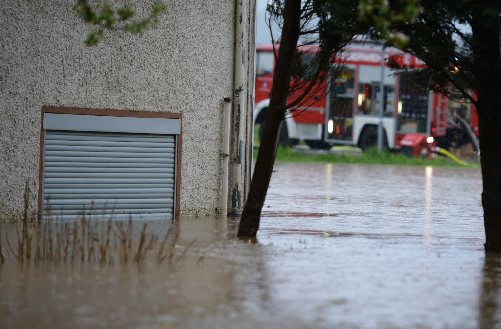 Starkregen hat der Feuerwehr in Elzach und seinen Stadtteilen 70 Einstze beschert.