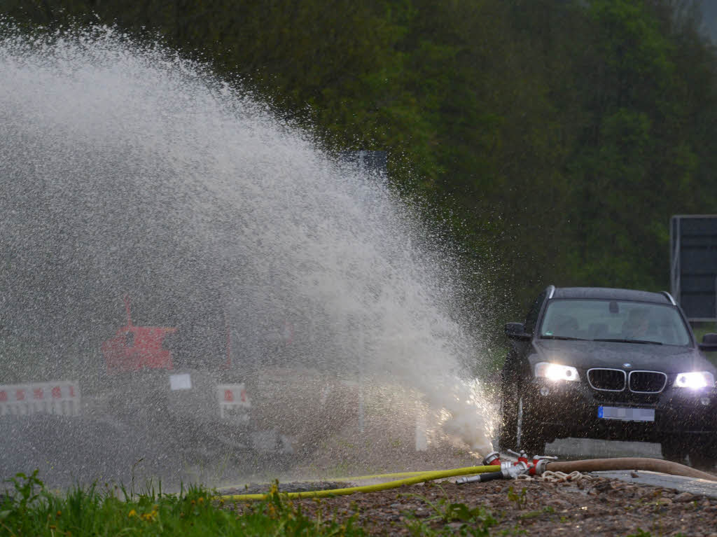 Starkregen hat der Feuerwehr in Elzach und seinen Stadtteilen 70 Einstze beschert.