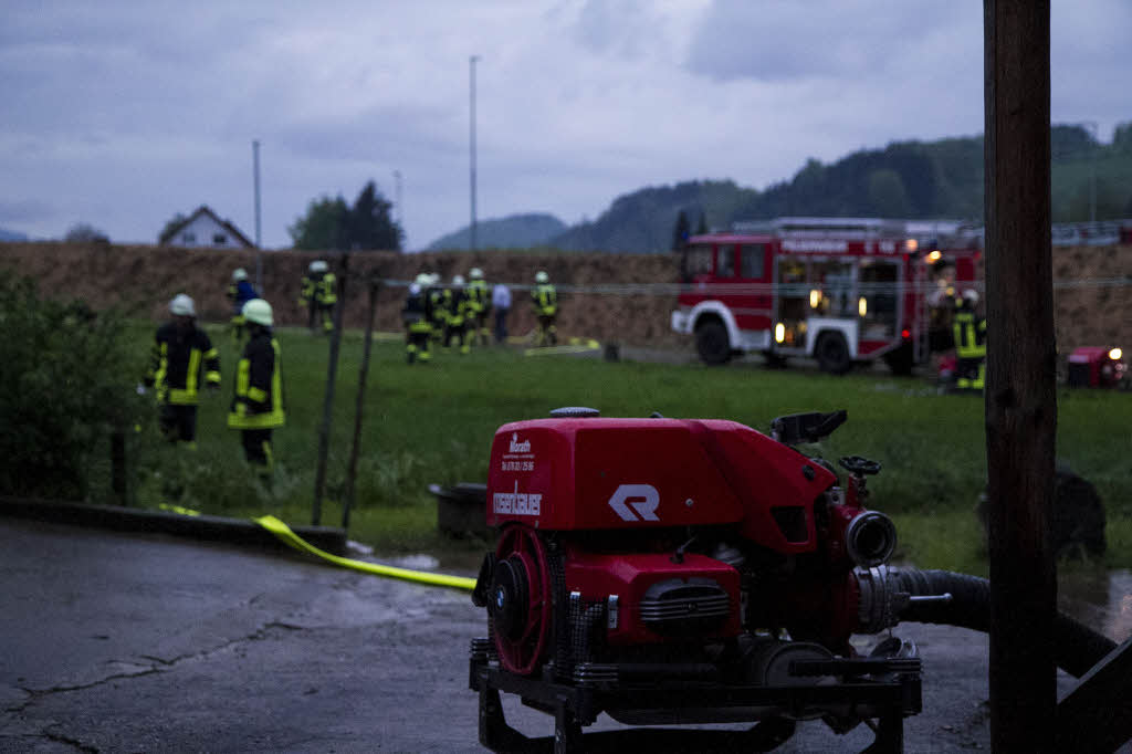 Starkregen hat der Feuerwehr in Elzach und seinen Stadtteilen 70 Einstze beschert.