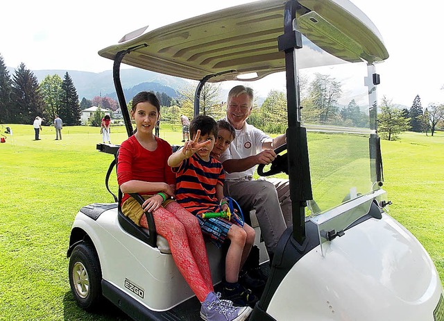 Erfolgreicher Golf-Erlebnistag in Guta...en am vergangenen Sonntag zum Golfen.   | Foto: Golfclub