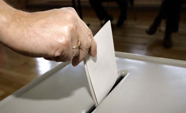 Die Grwihler knnen sich auf ein neues Wahlsystem einrichten.  | Foto: dapd