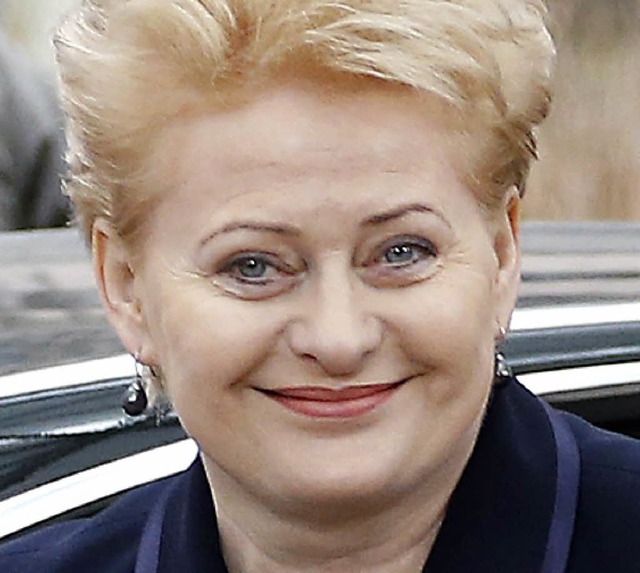 Dalia Grybauskaite  | Foto: dpa