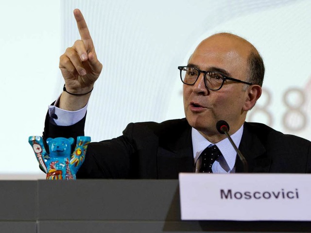 Frankreichs Finanzminister Pierre Moscovici  | Foto: AFP