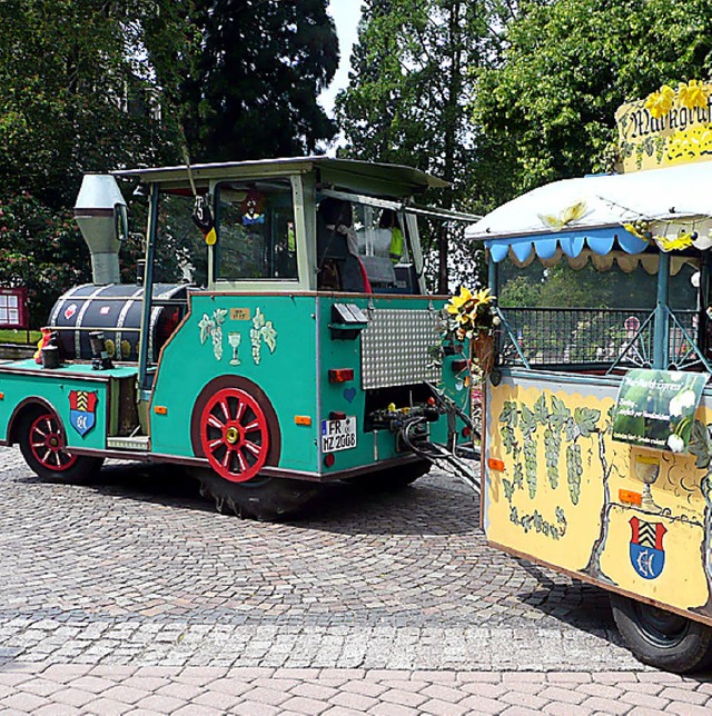 Mit dem Zgle ber den Maimarkt: In Badenweiler  | Foto: Veranstalter