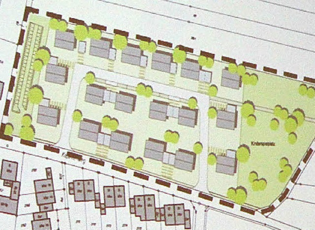 Am Kapellenweg in Neuershausen gibt es...lich nur Platz fr 18 neue Baupltze.   | Foto: m. Schneberg