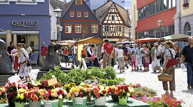 Das Blumenangebot ist  am Tag vor Mutt...t selbstverstndlich besonders ppig.   | Foto: Archivfoto: Helmut Seller