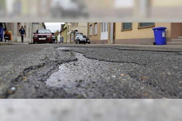 Innenstadt hat Vorfahrt bei Straensanierungen