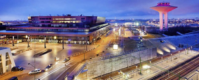 Der Schauplatz des Eurovision Song Con...der Sieger des Wettbewerbs ermittelt.   | Foto: picture alliance/dpa/Malm Tourism