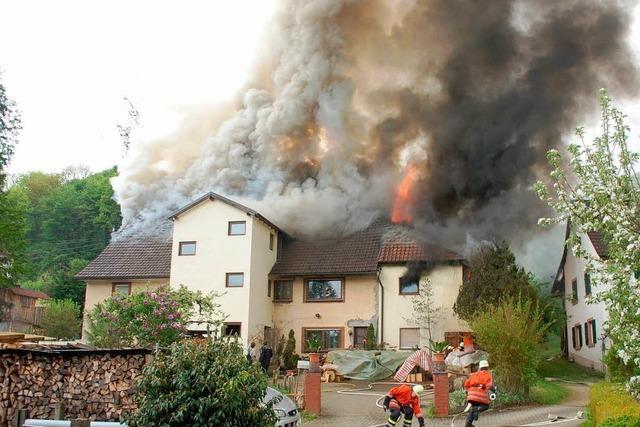 Mehrfamilienhaus nach Brand unbewohnbar