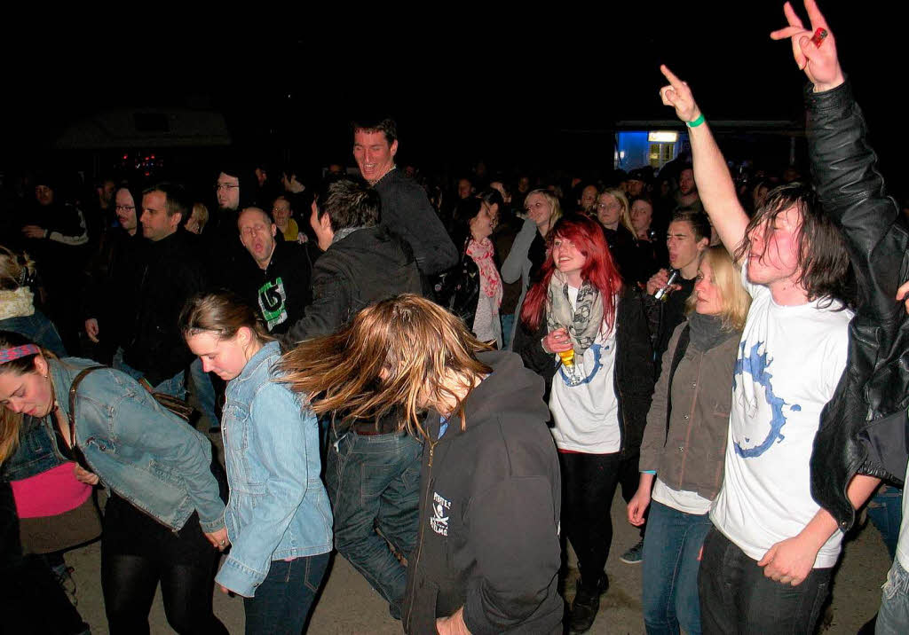 Gleich mehrere Band rockten am Samstag bei 