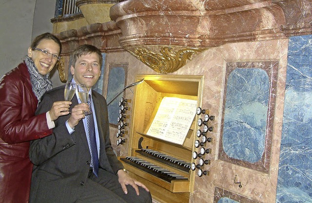 30 Jahre Marktmusiken in der Alten Kir...0 Besuchern des Jubilumskonzerts an.   | Foto: Roswitha Frey