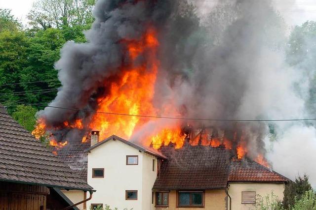 Haus ist nach Brand unbewohnbar – keine Verletzten