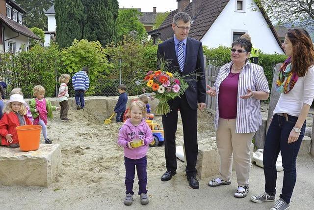 Die Kinder bekommen jetzt einen Barfuweg