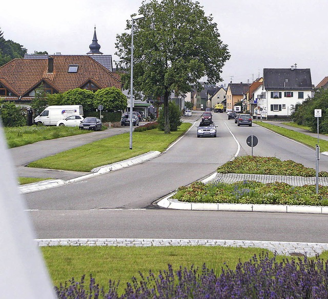 Die nrdliche Einfahrt nach Kippenheim...res Gesicht. Jetzt ist der Sden dran.  | Foto: heidi Fssel