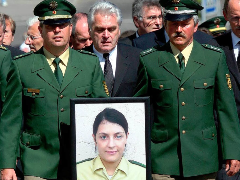 Trauer um die Polizistin Michele Kiesewetter (Archivbild aus dem Jahr 2007).  | Foto: dpa