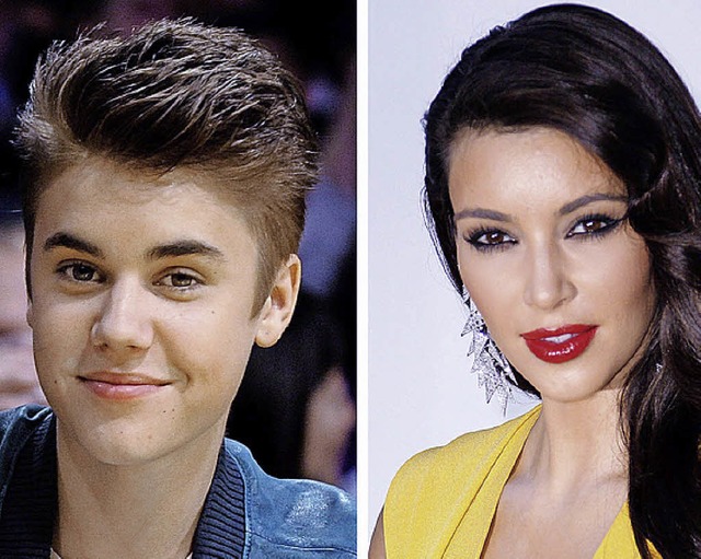 Swatting-Opfer: Tom Cruise und Miley C....r.), Justin Bieber und Kim Karashian   | Foto: dpa