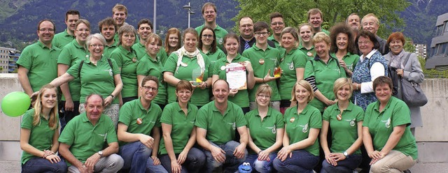 Das Ensemble &quot;Allegro giocoso&quo... Platz in den Top 10 in der Oberstufe.  | Foto: privat