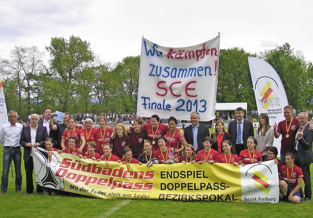 Umgesetzt hat die Frauenmannschaft des...ans mit dem Gewinn des Bezirks-Pokals.  | Foto: gustav rinklin