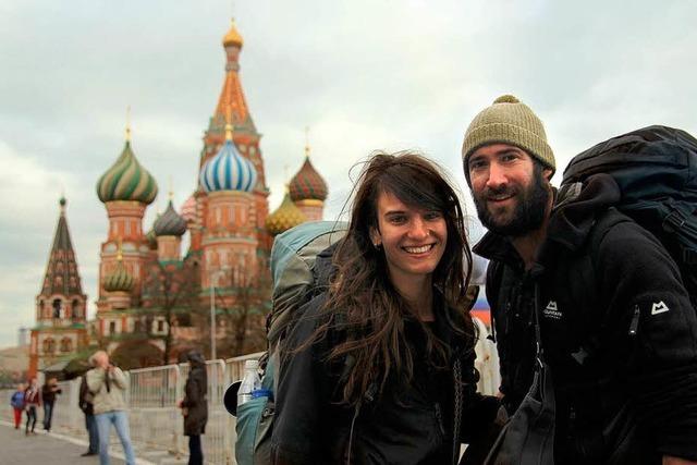 Videoblog: Freiburger Paar reist per Anhalter um die Welt