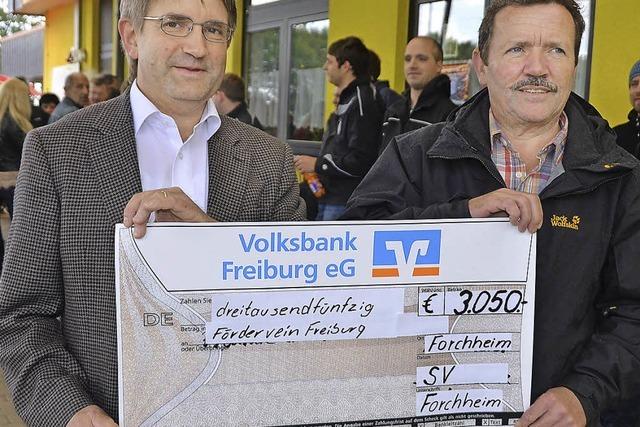 3050 Euro Spende nach Benefiztag