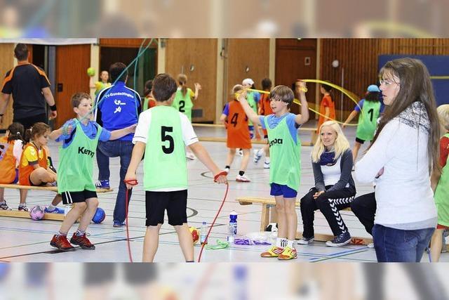 Auf der Suche nach Handballtalenten