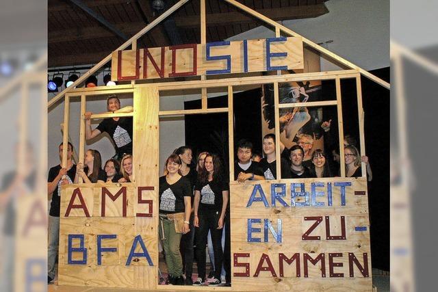 In wenigen Tagen war das Haus fertig