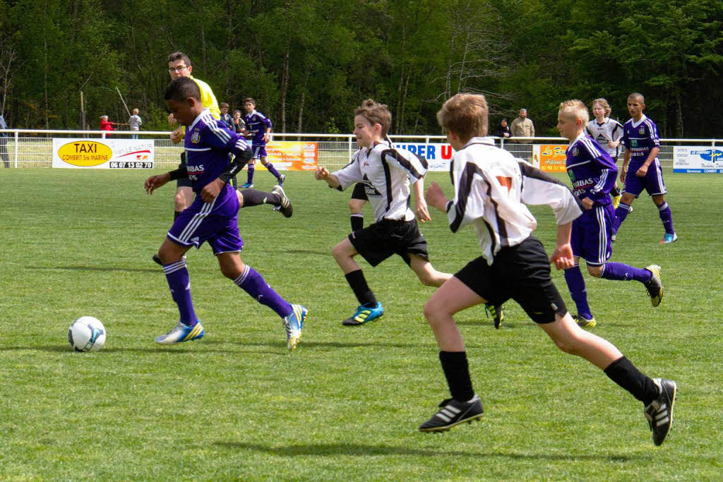 R.S.C Anderlecht (Belgien) gegen den SV Grafenhausen 7:0