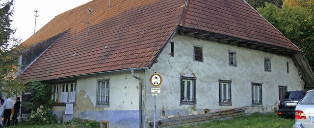 Das Zechenwihler Hotzenhaus  in Nieder...werden, wnscht sich der Frderverein.  | Foto: archivfoto: elisabeth willers