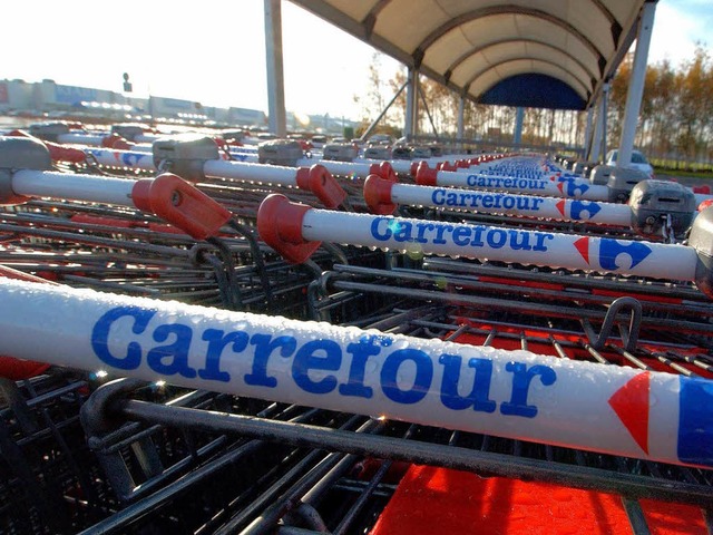 Die Supermarktekette Carrefour konnte ...ntagsruhe im Elsass nicht durchsetzen.  | Foto: MYCHELE DANIAU
