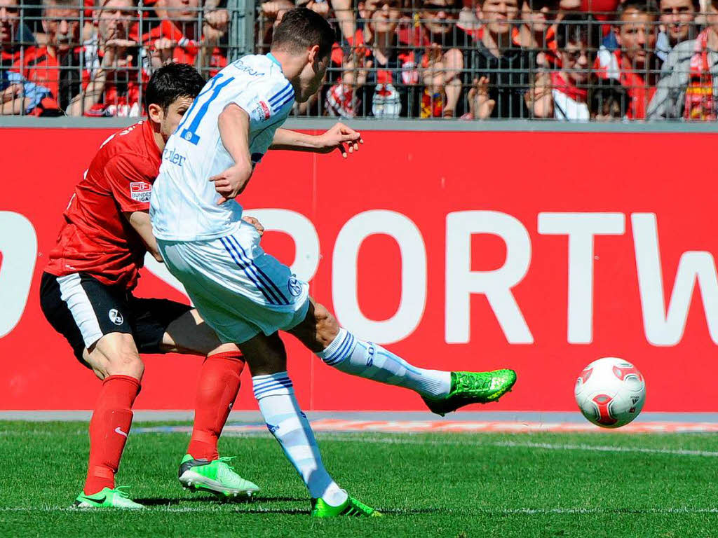 Mit 1:2 unterliegt der SC Freiburg einem abgebrht und konzentriert agierenden FC Schalke 04.