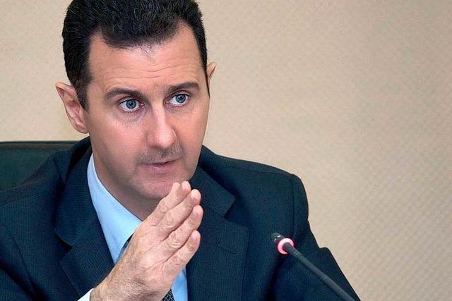Syriens Diktator Assad: 