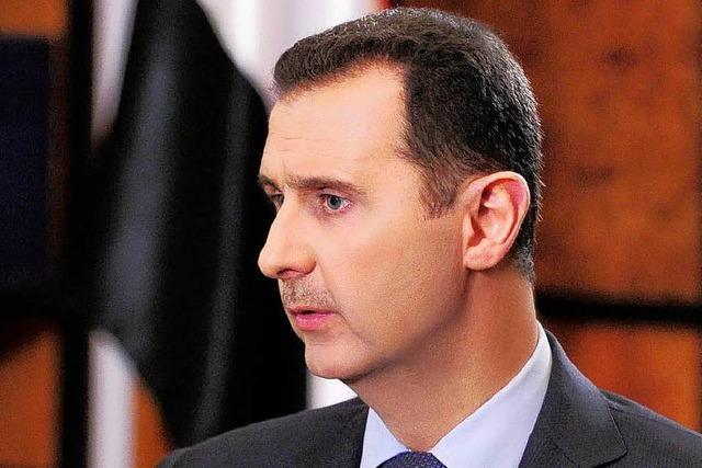 Assad glaubt nicht an Erfolg der Friedenskonferenz