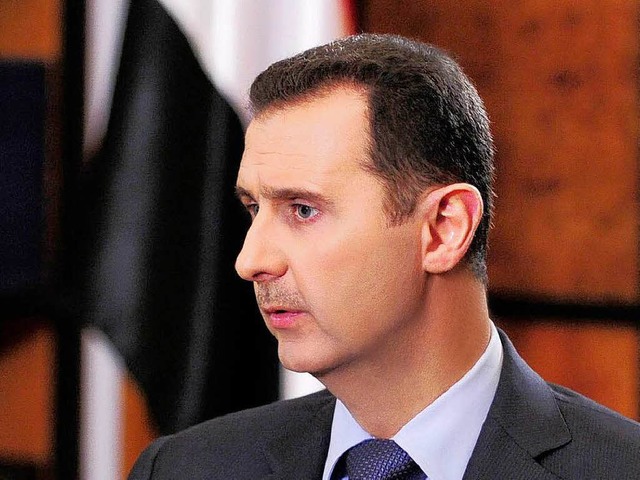 Syriens Staatsprsident Bashar al-Assad.  | Foto: dpa