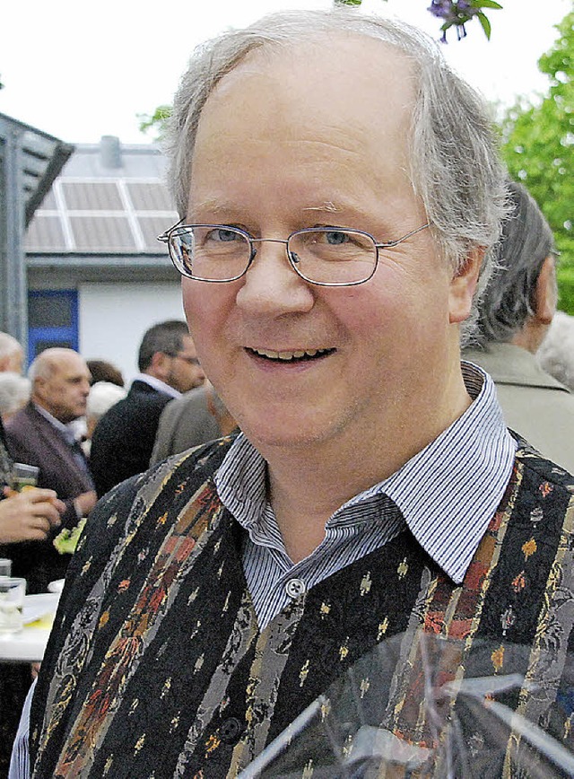 Pfarrer  Frank hat  seinen 60. Geburtstag gefeiert.   | Foto: Hirschberger