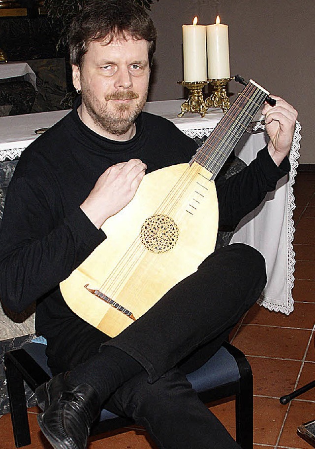 Norbert Neunzling spielte in der altkatholischen Kirche in Bad Sckingen.   | Foto: Hrvoje Miloslavic