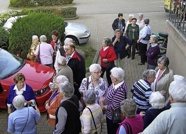 Die Mitglieder des VdK Kollnau beim Ausflug in Sankt Roman   | Foto: ZVG