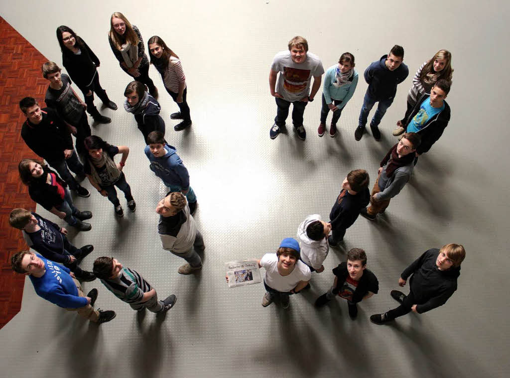 Die Klasse 9d des Scheffel-Gymnasiums aus Bad Sckingen