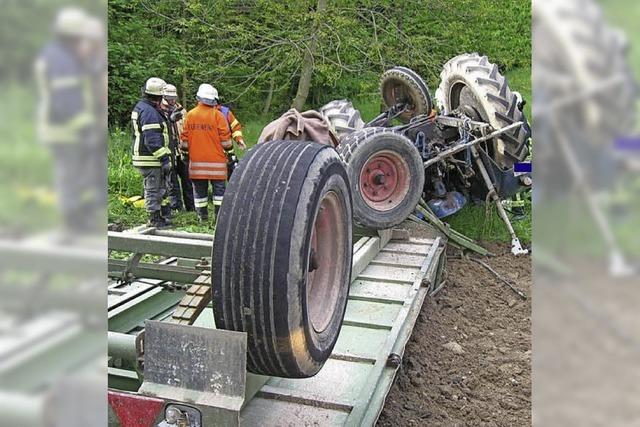 Tödlicher Traktor-Unfall