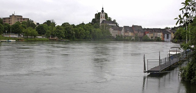 Still ruht der Rhein. Ideen, wie man d...er  besser nutzen kann, gibt es viele.  | Foto: Jrn Kerckhoff