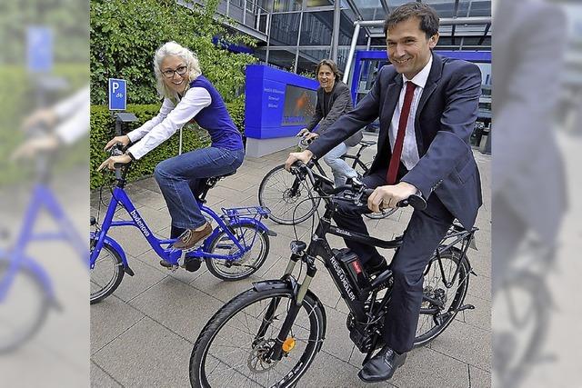 Badenova untersttzt Mitarbeiter beim Umstieg aufs Velo